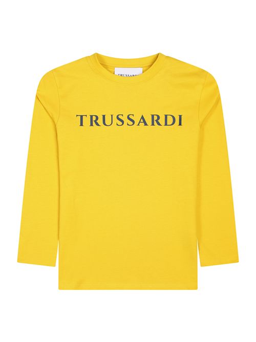 t-shirt boy yellow TRUSSARDI JEANS | TIA24085TS/T9YELL/BL.N